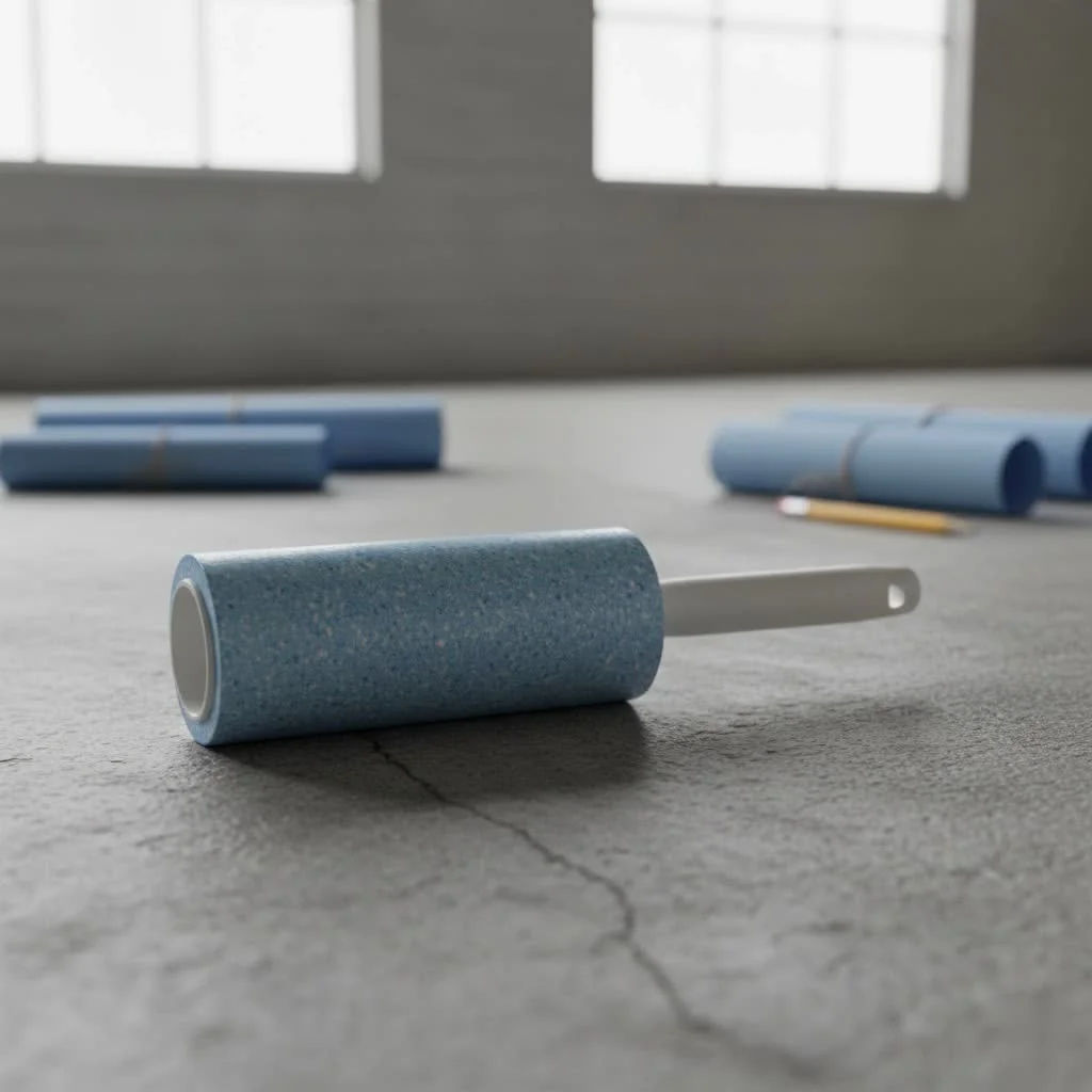 Portable lint roller for on-the-go freshness