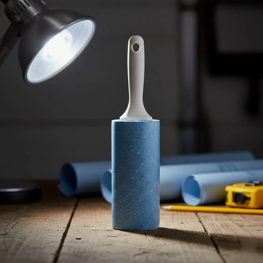 Lint roller for furniture cleaning